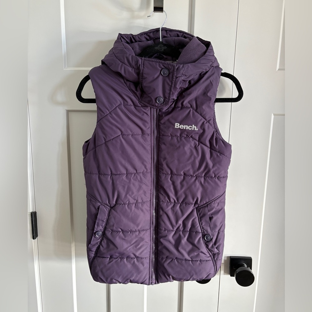Bench Purple Puffer Vest